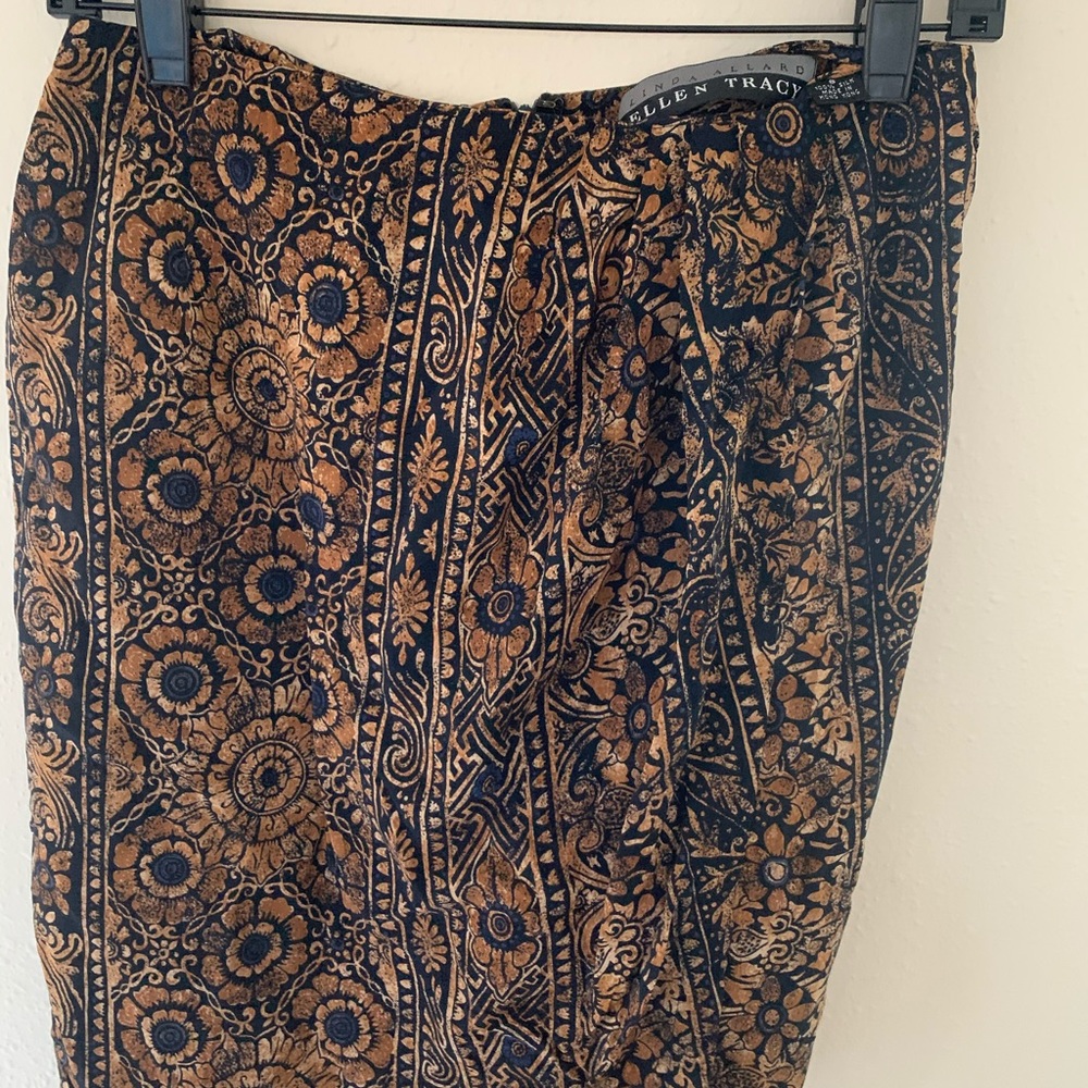 Ellen Tracy silk skirt